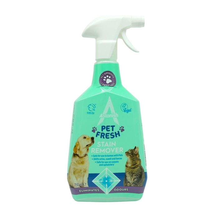 Засіб для видалення плям і запахів домашніх тварин Astonish Pet Fresh 750 мл